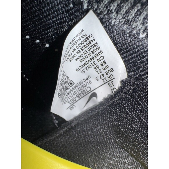 Nike Alpha Menace Elite 3 Football Cleats Size 13 Flyknit Elite Speed CT6648NEW - Picture 8 of 11